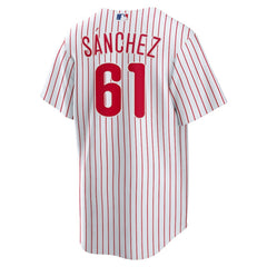 Cristopher Sanchez Philadelphia Phillies Home Replica Jersey - White