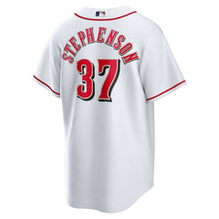Tyler Stephenson Cincinnati Reds Home Replica Jersey - White