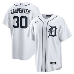 Kerry Carpenter Detroit Tigers Home Replica Jersey - White