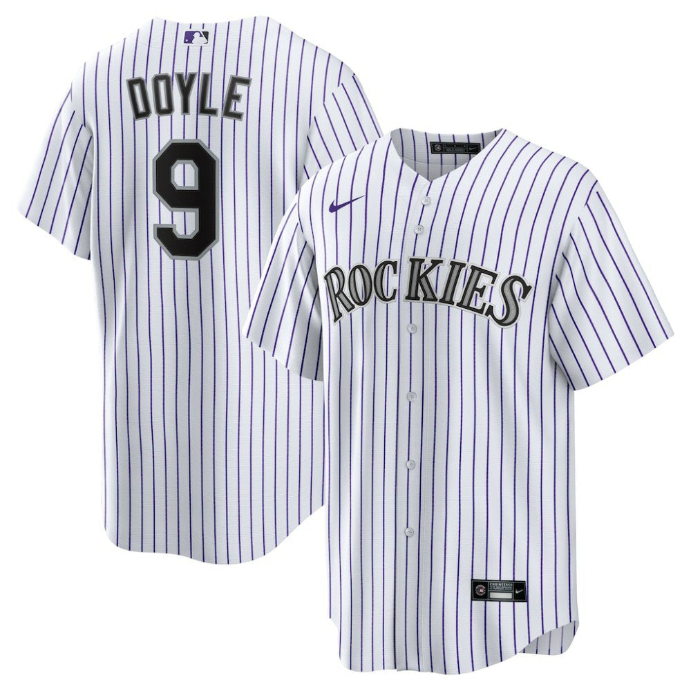 Brenton Doyle Colorado Rockies Home Replica Jersey - White