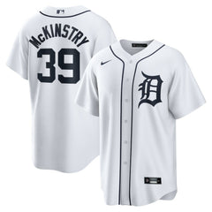 Zach McKinstry Detroit Tigers Home Replica Jersey White | Nike