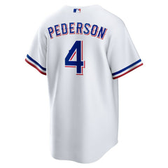 Joc Pederson Texas Rangers Home Replica Jersey - White