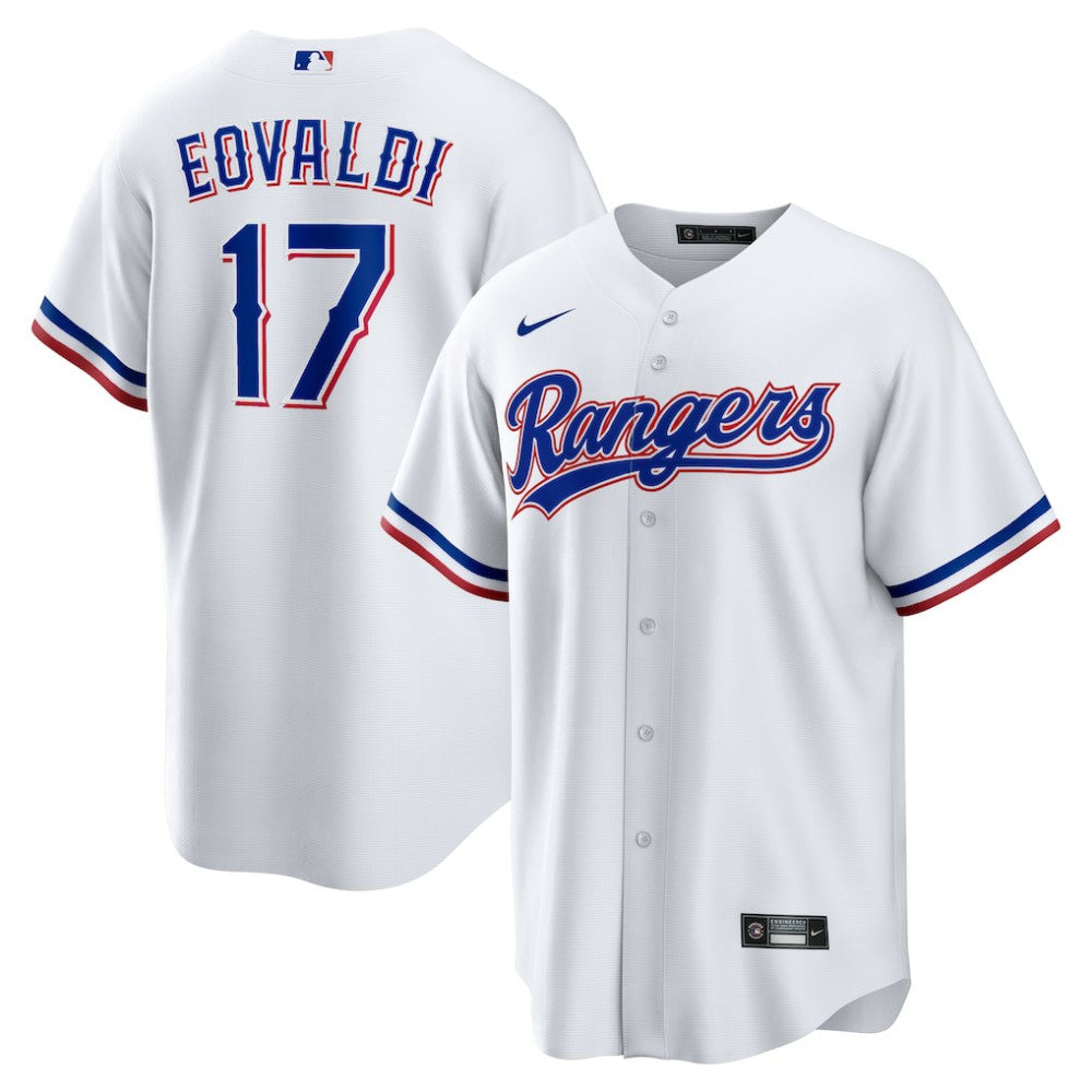 Nathan Eovaldi Texas Rangers Home Replica Player Jersey - White