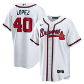 Reynaldo Lopez Atlanta Braves Home Replica Jersey - White