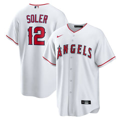 Jorge Soler Los Angeles Angels Home Replica Jersey - White