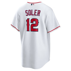 Jorge Soler Los Angeles Angels Home Replica Jersey - White