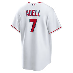 Jo Adell Los Angeles Angels Home Replica Jersey - White