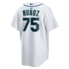 Andres Munoz Seattle Mariners Home Replica Jersey - White