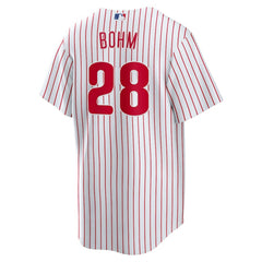 Alec Bohm Philadelphia Phillies Home Replica Jersey - White