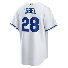 Kyle Isbel Kansas City Royals Home Replica Jersey - White