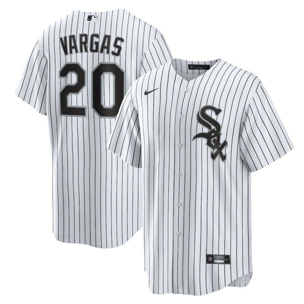 Miguel Vargas Chicago White Sox Home Replica Jersey - White