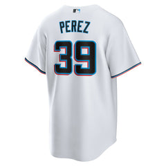 Eury Perez Miami Marlins Home Replica Jersey - White