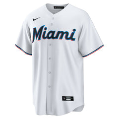 Xavier Edwards Miami Marlins Home Replica Jersey - White
