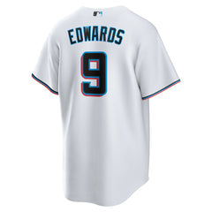 Xavier Edwards Miami Marlins Home Replica Jersey - White