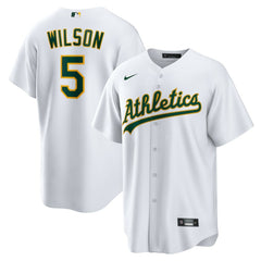 Jacob Wilson Athletics Home Replica Jersey - White