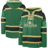 New York Islanders '47 St. Patrick's Day McLucky Superior Lacer Pullover Hoodie Kelly Green