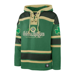 Vegas Golden Knights '47 St. Patrick's Day McLucky Superior Lacer Pullover Hoodie Kelly Green