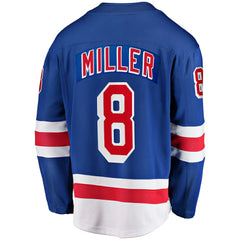 J.T. Miller New York Rangers Fanatics Home Breakaway Jersey Blue
