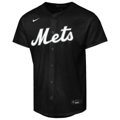 Juan Soto New York Mets Youth Replica Fashion Jersey Black | Nike