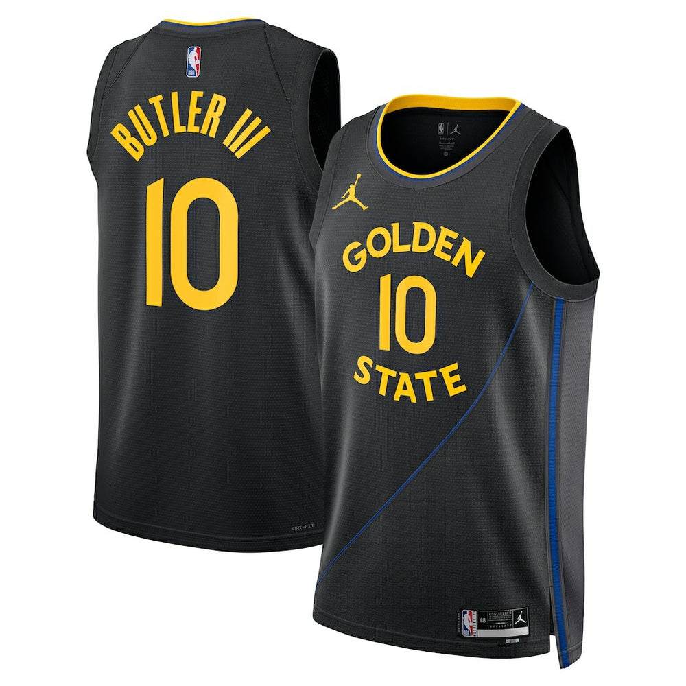 Jimmy Butler Golden State Warriors Jordan Brand Unisex Swingman Jersey sale - Statement Editi- Black online