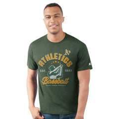 Athletics Starter Prime Time Batter T-Shirt Green