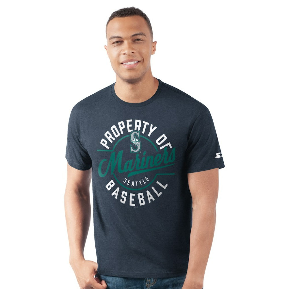 Seattle Mariners Starter Prime Time Property Of T-Shirt Navy