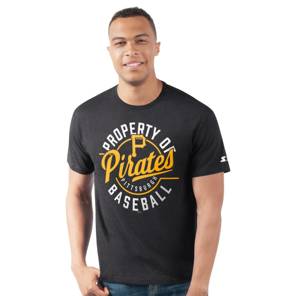 Pittsburgh Pirates Starter Prime Time Property Of T-Shirt Black