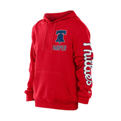 Bryce Harper Philadelphia Phillies Design Lab Pullover Hoodie Red | New Era