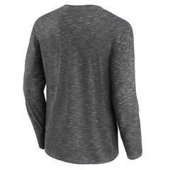 Los Angeles Kings Fanatics Logo Long Sleeve T-Shirt Charcoal