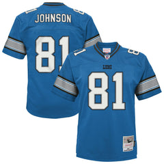 Calvin Johnson Detroit Lions Youth Legacy Replica Jersey - Blue discount