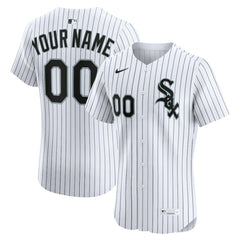 Chicago White Sox Home Elite Custom Jersey White | Nike
