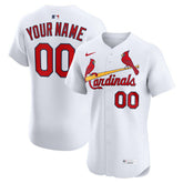 St. Louis Cardinals Home Elite Custom Jersey - White