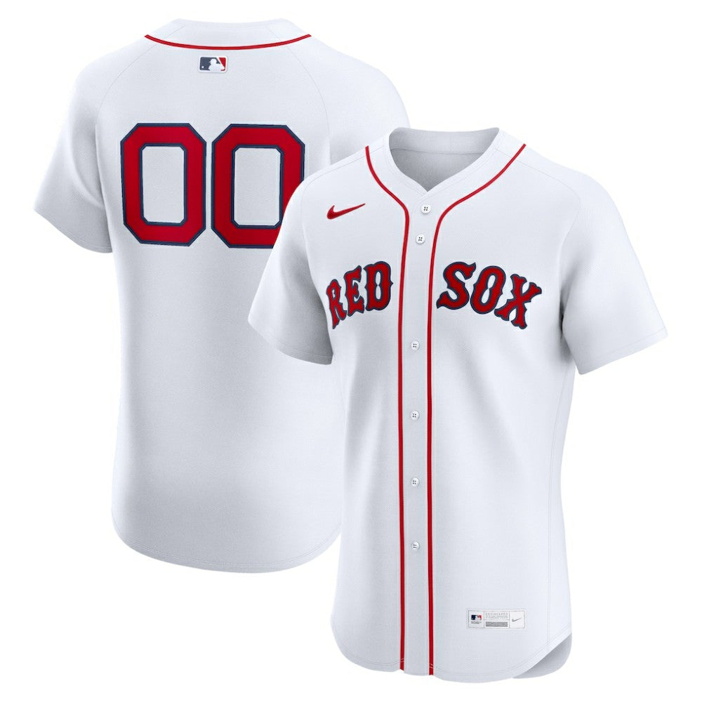 Boston Red Sox Home Elite Custom Jersey - White