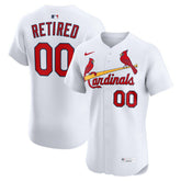 St. Louis Cardinals Home Elite Pick-A-Player Retired Roster Jersey - White