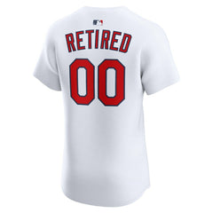 St. Louis Cardinals Home Elite Pick-A-Player Retired Roster Jersey - White