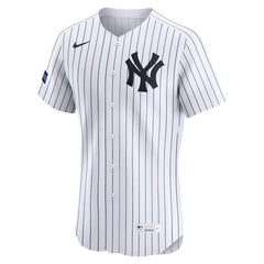 New York Yankees Home Elite Sponsor Patch Pick-A-Player Retired Roster Jersey White | Nike