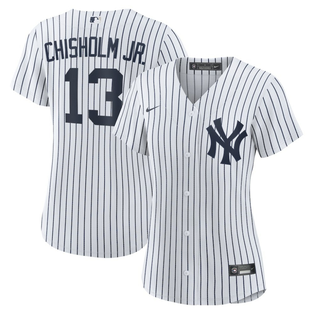 Jazz Chisholm Jr. New York Yankees Women's Home Replica Jersey - White