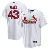 Pedro Pag¨¦s St. Louis Cardinals Home Replica Jersey - White