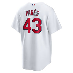 Pedro Pag¨¦s St. Louis Cardinals Home Replica Jersey - White