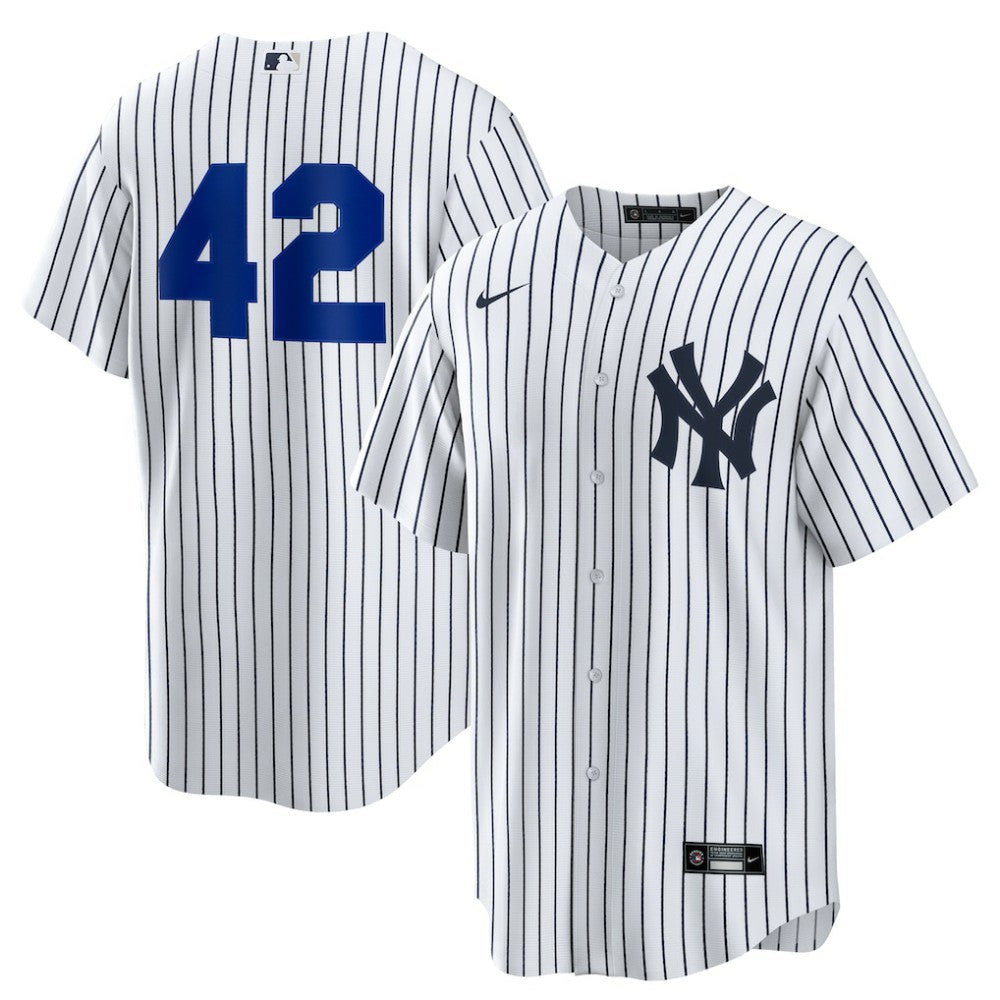 New York Yankees Home 2025 Jackie Robinson Day Replica Jersey - White