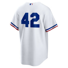 Texas Rangers Home 2025 Jackie Robinson Day Replica Jersey - White