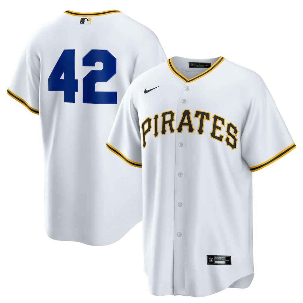 Pittsburgh Pirates Home 2025 Jackie Robinson Day Replica Jersey - White