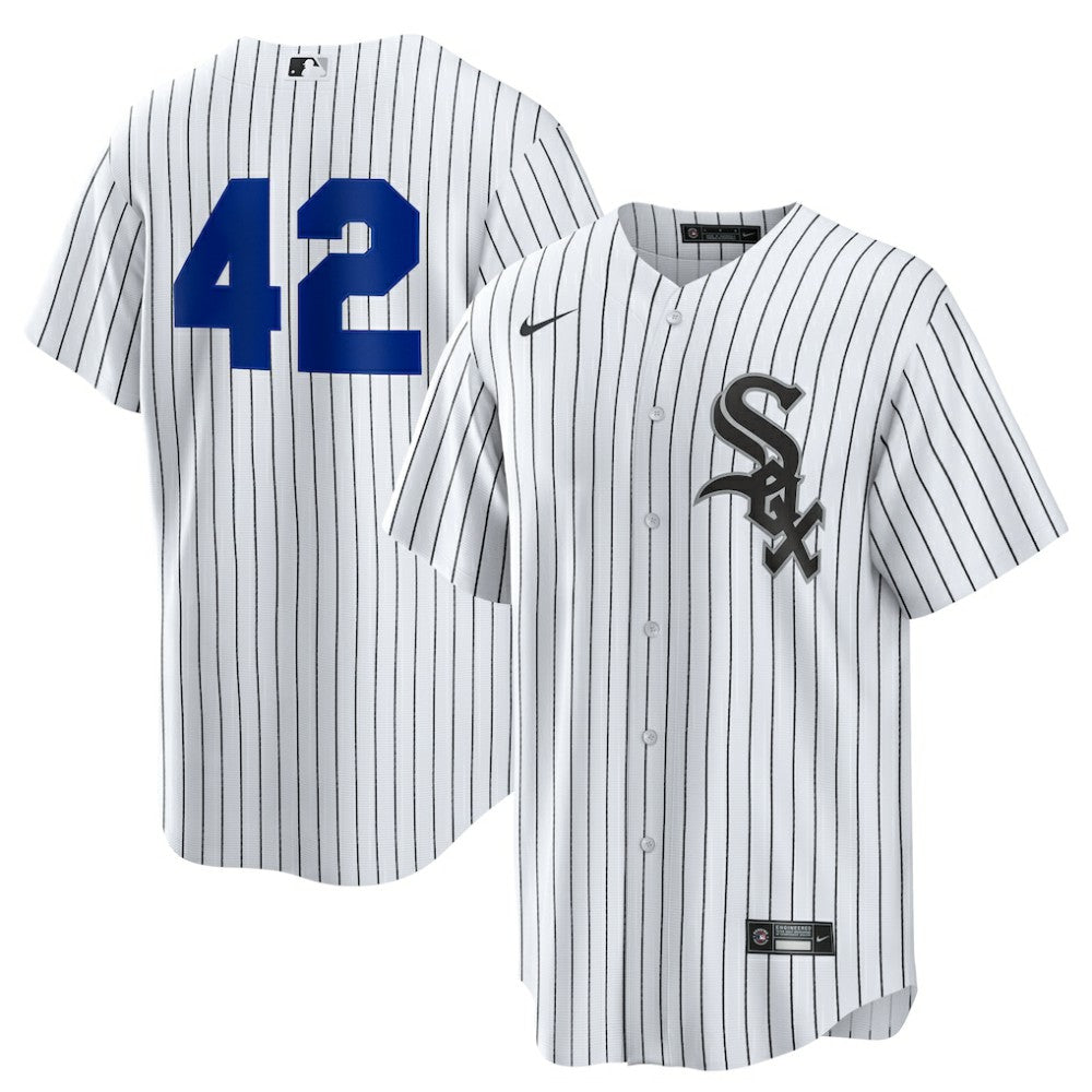 Chicago White Sox Home 2025 Jackie Robinson Day Replica Jersey - White
