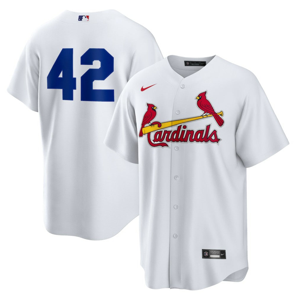 St. Louis Cardinals Home 2025 Jackie Robinson Day Replica Jersey - White