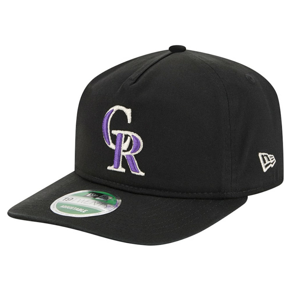 Colorado Rockies Team 19TWENTY Adjustable Hat Black | New Era