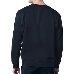 Cleveland Guardians Starter Team Logo Fleece Pullover Sweatshirt Navy