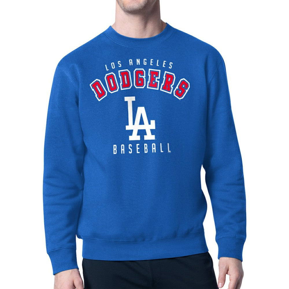 Los Angeles Dodgers Starter Team Logo Fleece Pullover Sweatshirt Royal