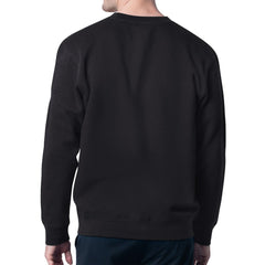 Colorado Rockies Starter Team Logo Fleece Pullover Sweatshirt Black