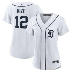 Casey Mize Detroit Tigers Women's Home Replica Jersey White | Nike