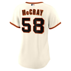 Grant McCray San Francisco Giants Women's Home Replica Jersey - Cream